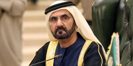 Thủ tướng kiêm Bộ trưởng Quốc phòng UAE Sheikh Mohammed bin Rashid Al Maktoum.